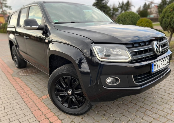Volkswagen Amarok cena 92900 przebieg: 170523, rok produkcji 2016 z Elbląg małe 466